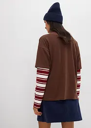 T-shirt oversize in puro cotone biologico, bonprix