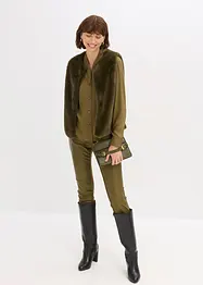 Camicia in satin fluente, bonprix