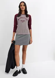 Maglia in jersey a maniche lunghe, bonprix