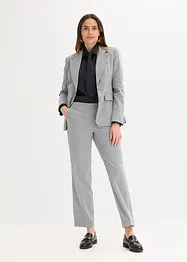 Camicetta in satin con cravatta staccabile (set 2 pezzi), bonprix