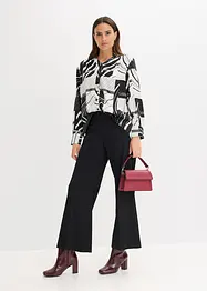 Blusa in satin, bonprix
