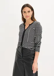 Maglia a maniche lunghe in viscosa, bonprix