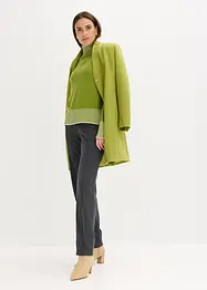 Maglione con collo dritto, bonprix
