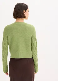 Cardigan con percentuale di lana, bonprix