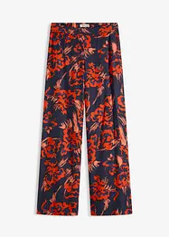 Pantaloni a palazzo in crêpe leggero di viscosa, bonprix