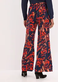 Pantaloni a palazzo in crêpe leggero di viscosa, bonprix