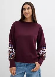 Felpa in misto cotone, bonprix
