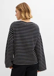 Felpa oversize in puro cotone, bonprix