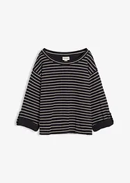 Felpa oversize in puro cotone, bonprix