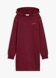 Abito in felpa di misto cotone, bonprix