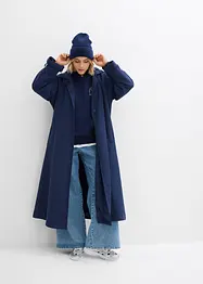 Felpa oversize in misto cotone, bonprix