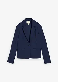 Blazer in felpa con viscosa fluente, bonprix