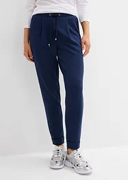 Pantaloni con elastico in vita e viscosa fluente, bonprix