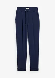 Pantaloni con elastico in vita e viscosa fluente, bonprix