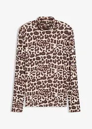 Maglia a maniche lunghe in misto viscosa morbido, bonprix