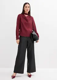 Blusa leggermente lucida, bonprix