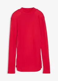 Maglia a costine con arricciatura, bonprix