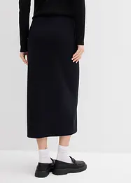 Gonna midi effetto neoprene, bonprix