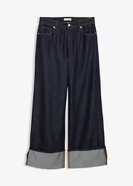 Jeans baggy, vita media, bonprix