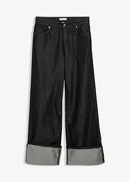 Jeans baggy, vita media, bonprix