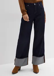 Jeans baggy, vita media, bonprix