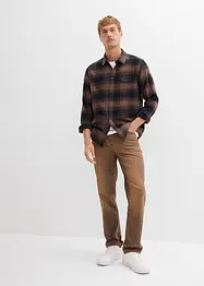 Camicia in flanella di puro cotone, bonprix