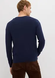 Maglione in filato fine con lana merino, bonprix