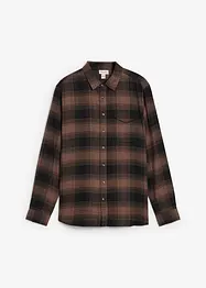 Camicia in flanella di puro cotone, bonprix