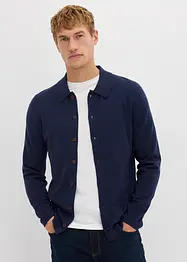 Cardigan in maglia fine con lana merino pregiata, slim fit, bonprix