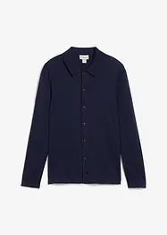 Cardigan in maglia fine con lana merino pregiata, slim fit, bonprix