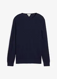 Maglione in filato fine con lana merino, bonprix