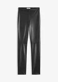 Pantaloni in similpelle di misto punto di Roma, bonprix