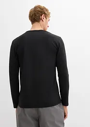 Maglietta termica a maniche lunghe, slim fit (pacco da 2), bonprix