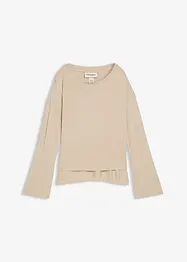 T-shirt oversize in fluido misto viscosa ed elastan, bonprix