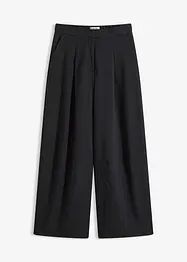 Pantaloni barrel in misto viscosa, bonprix