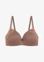 Reggiseno con coppe preformate, senza ferretto, in modal morbido, bonprix