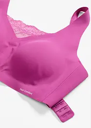 Bralette laser cut imbottita Feel Comfort, bonprix