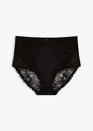 Slip a vita alta con effetto glitterato, bonprix
