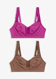 Reggiseno senza ferretto (pacco da 2), bonprix