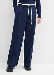 Pantaloni larghi in misto viscosa, bonprix