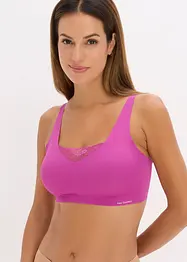 Bralette laser cut imbottita Feel Comfort, bonprix