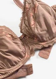 Reggiseno con ferretto e spalline imbottite, bonprix