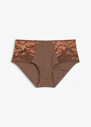 Culotte a vita alta con pizzo delicato, bonprix