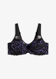 Reggiseno minimizer con spalline imbottite e pizzo delicato, bonprix