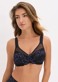 Reggiseno minimizer con spalline imbottite e pizzo delicato, bonprix