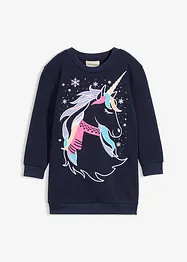 Abito in felpa di puro cotone, bonprix