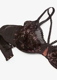 Reggiseno con ferretto e filato glitterato, bonprix