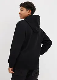 Felpa in puro cotone biologico con cappuccio, bonprix