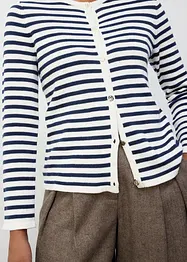 Cardigan in misto seta, bonprix