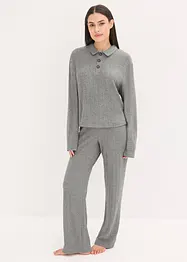 Tuta da casa oversize in morbida maglia a coste, bonprix